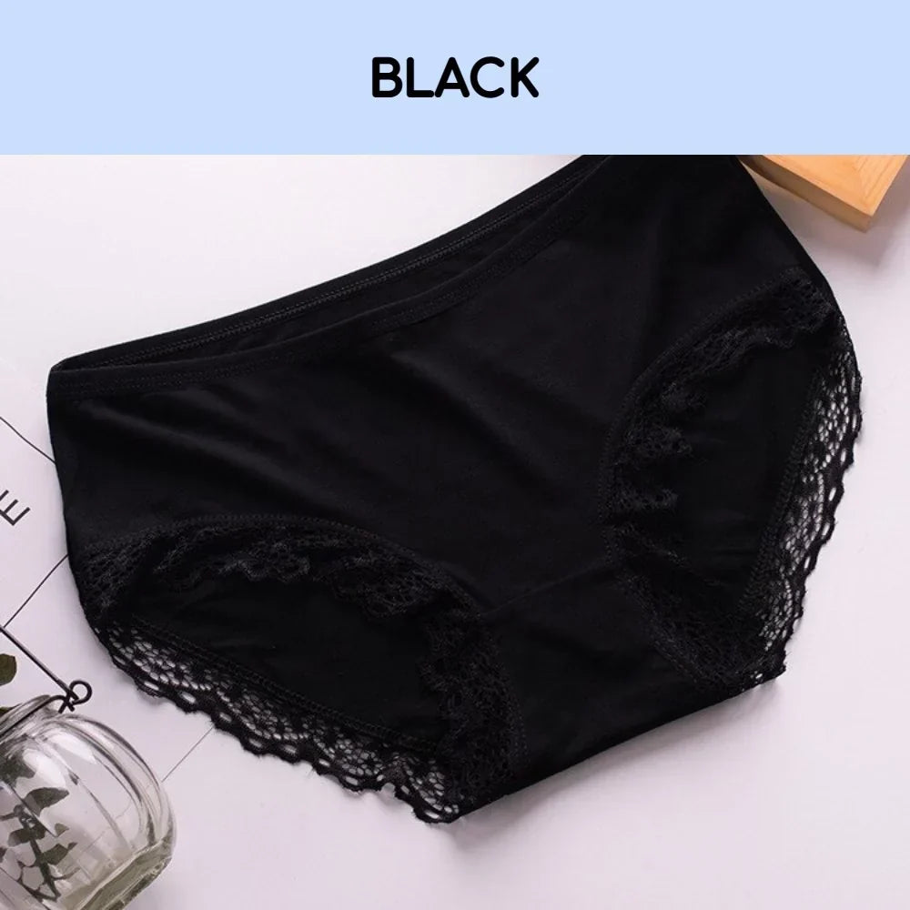 Lace Trim Everyday Briefs – detail view 4