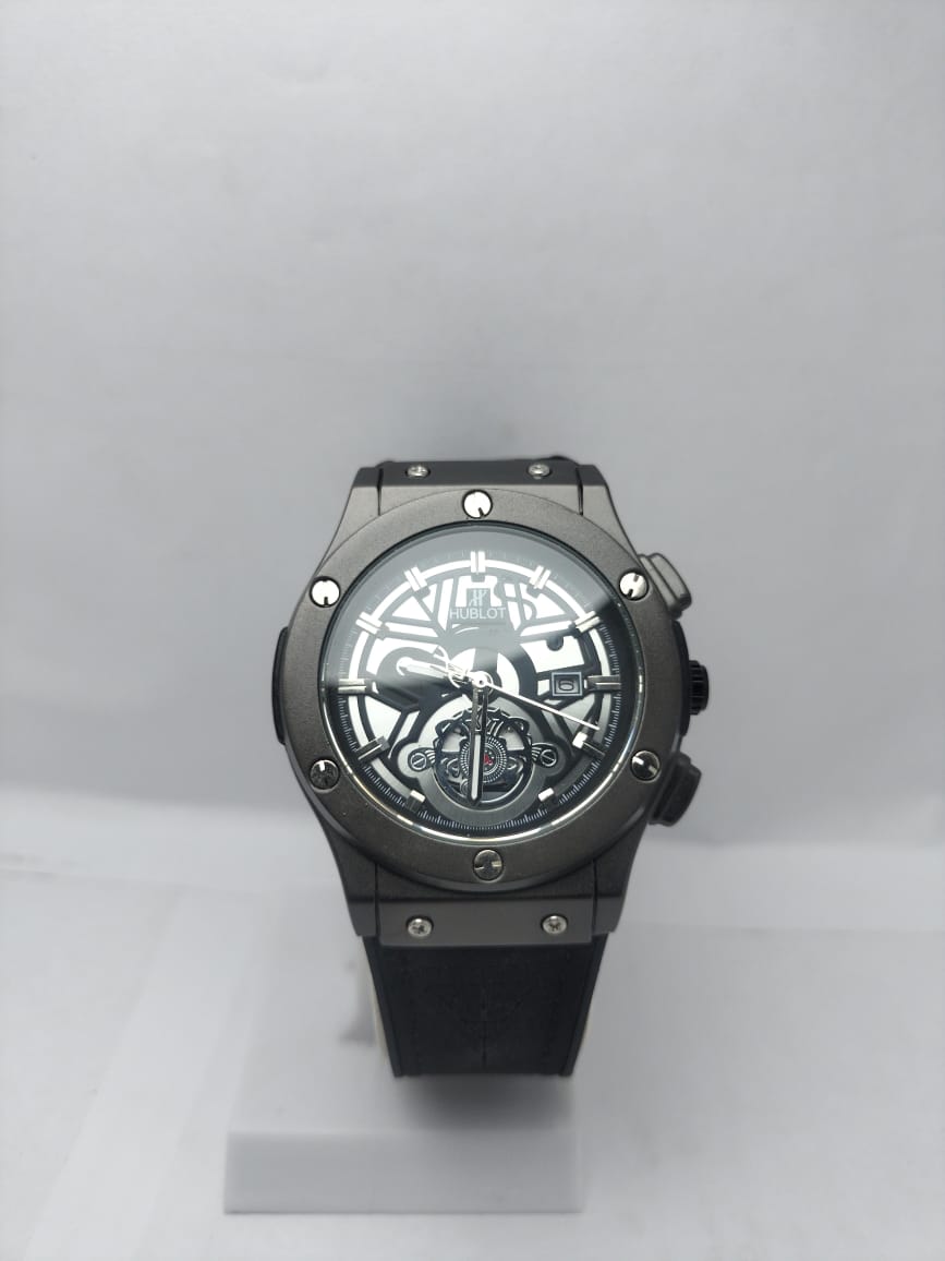 Stainless steel wristwatch