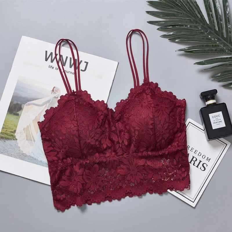 Lace push-up bra