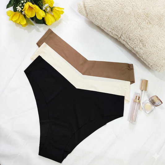 
K Basic Seamless Super Soft Silk Underwear Panties for Women – main product photo