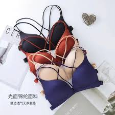 
K Push Up Non Wire Front Lock Sexy Bra Chest Tube Palm Bra – detail view 4