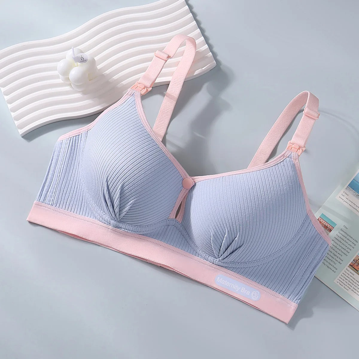 Women's Nursing Bra, Underwear Without Steel Ring, For Pregnancy - Kaimri